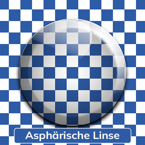Darstellung Asphärische Linse