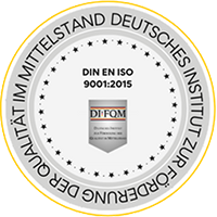 Zertifiziert nach DIN EN ISO 9001:2015